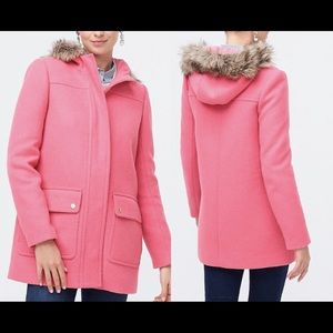 Pink JCrew Coat